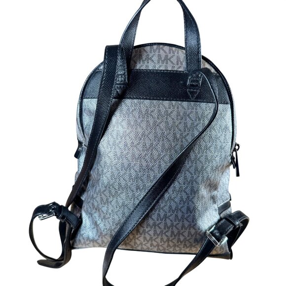 Alfani Circle Lock Bohemian Silver Snakeskin Print Faux Leather Backpack NEW ALFANI SNAKESKIN FAUX LEATHER CIRCLE LOCK BACKPACK  main image 3